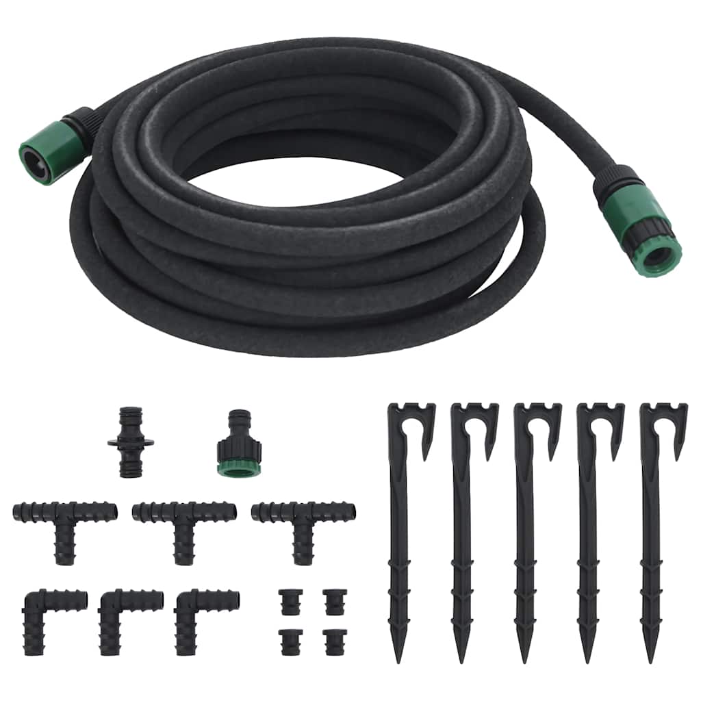 Druppelslang 0,6'' 10 m rubber zwart is nu te koop bij PeponiXL, paradijselijk wonen!