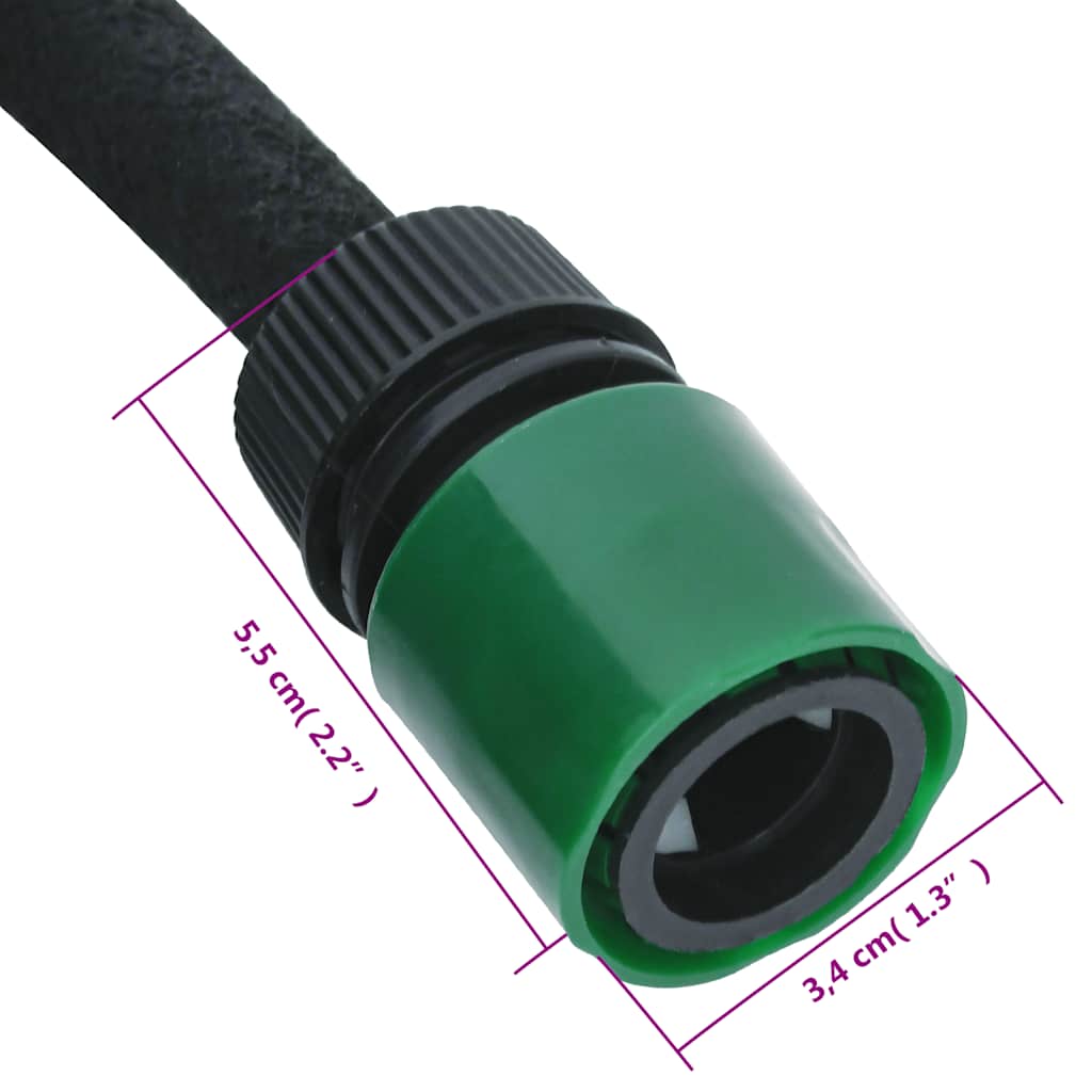 Druppelslang 0,6'' 10 m rubber zwart is nu te koop bij PeponiXL, paradijselijk wonen!