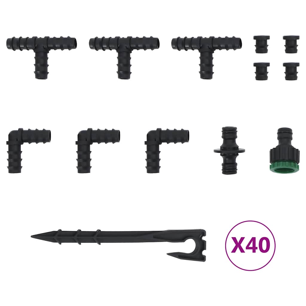 Druppelslang 0,6'' 100 m rubber zwart is nu te koop bij PeponiXL, paradijselijk wonen!