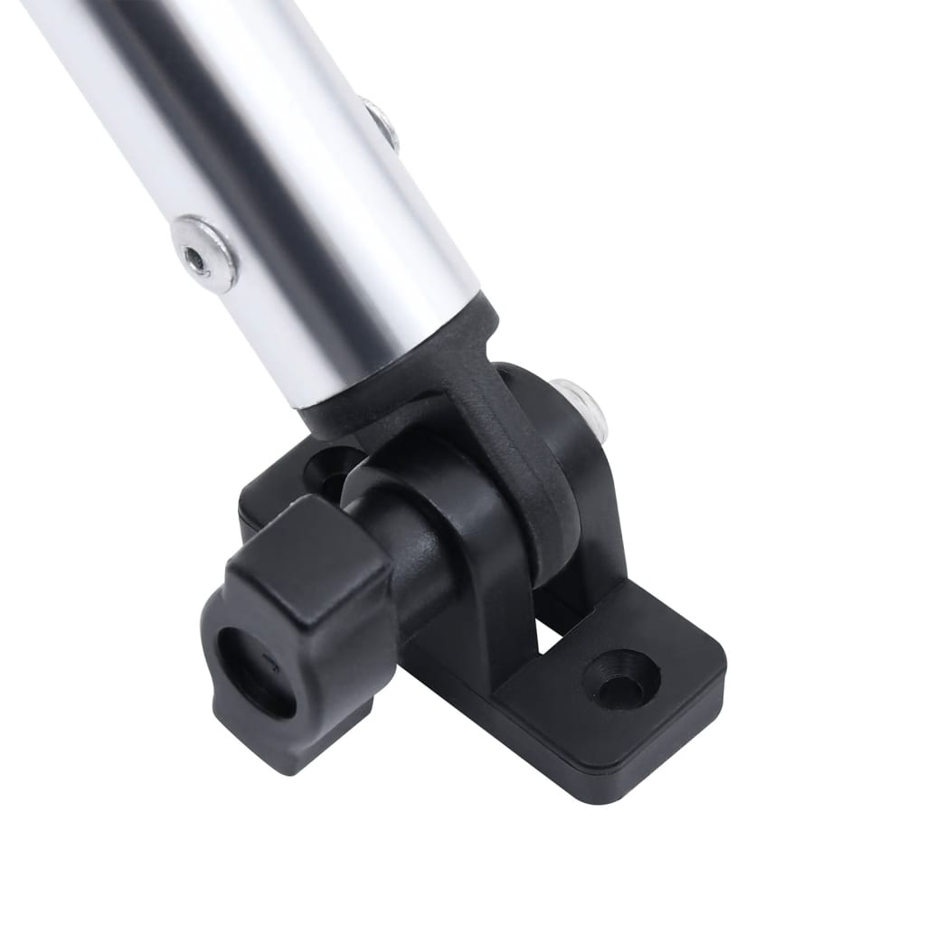 Biminitop 2 bogen 180x130x110 cm grijs is nu te koop bij PeponiXL, paradijselijk wonen!