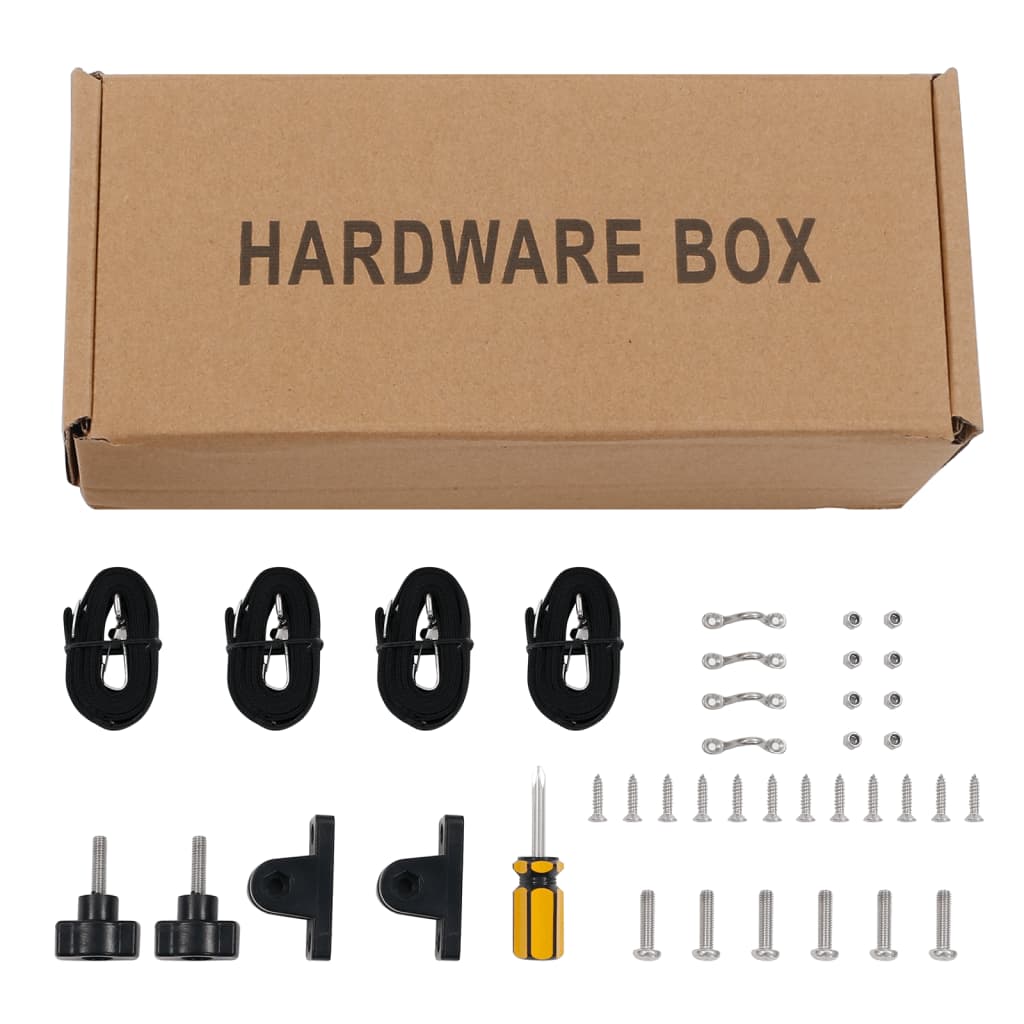 Biminitop 3 bogen 183x196x137 cm grijs is nu te koop bij PeponiXL, paradijselijk wonen!