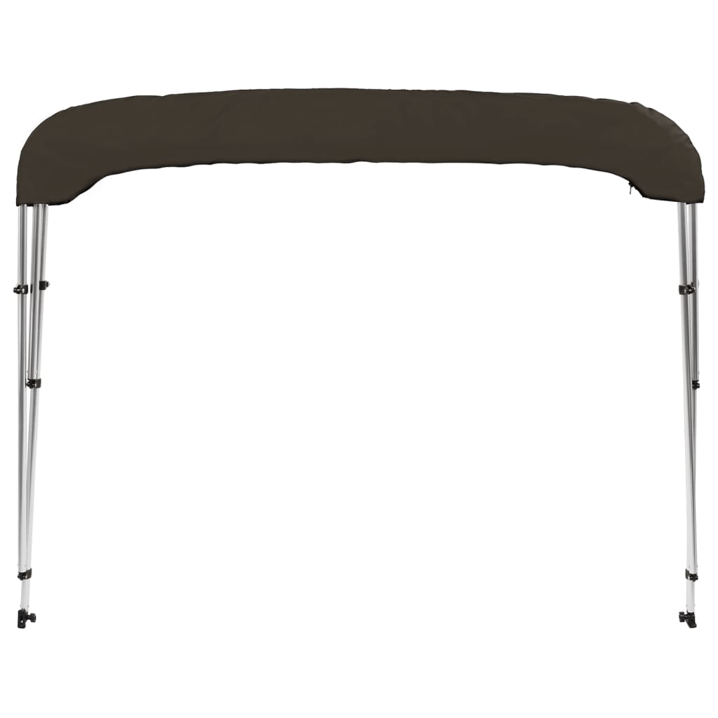 Biminitop 3 bogen 183x140x137 cm zwart is nu te koop bij PeponiXL, paradijselijk wonen!