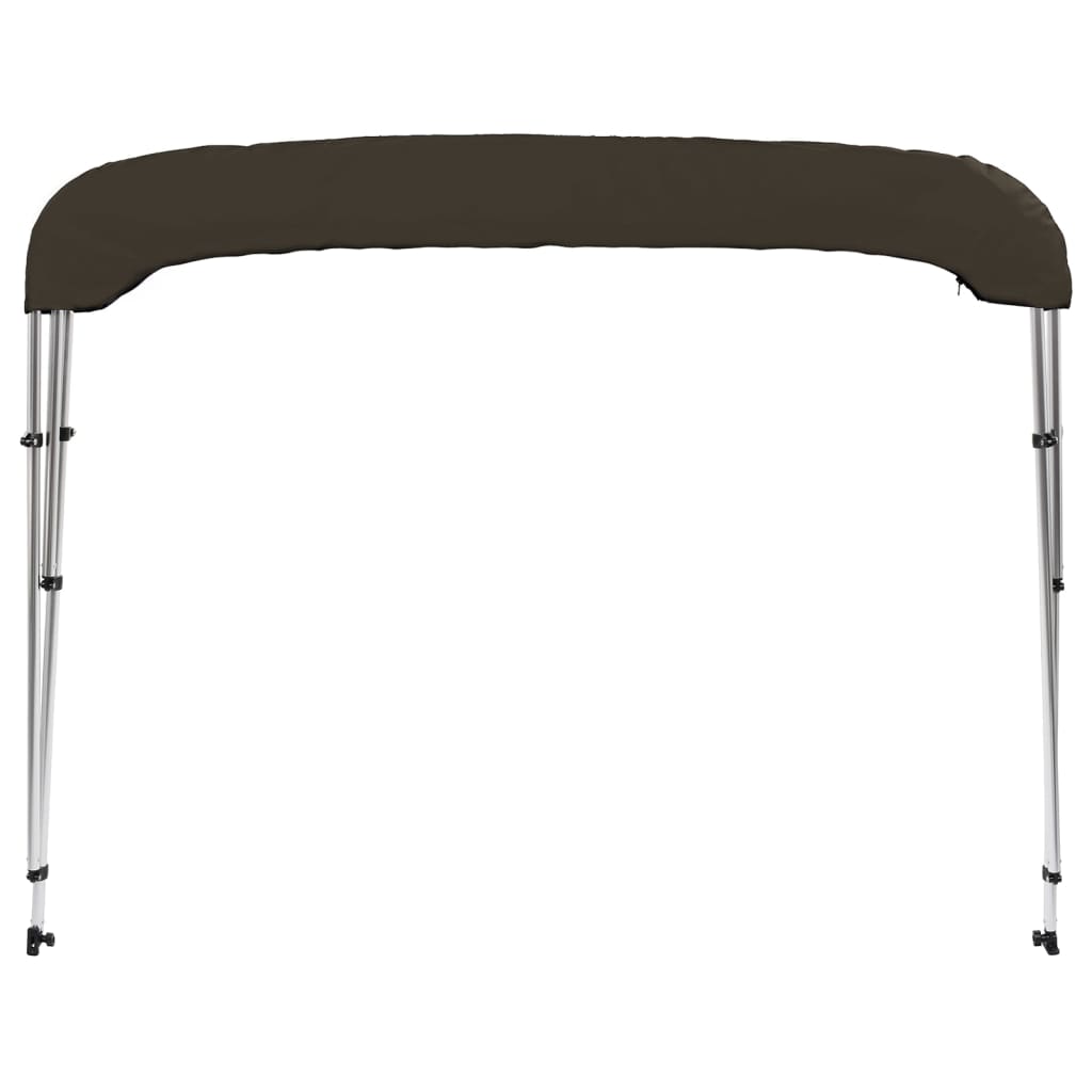 Biminitop 3 bogen 183x160x137 cm zwart is nu te koop bij PeponiXL, paradijselijk wonen!