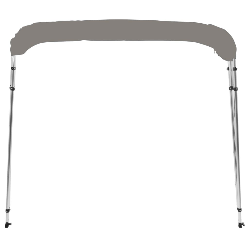 Biminitop 4 bogen 243x180x137 cm grijs is nu te koop bij PeponiXL, paradijselijk wonen!