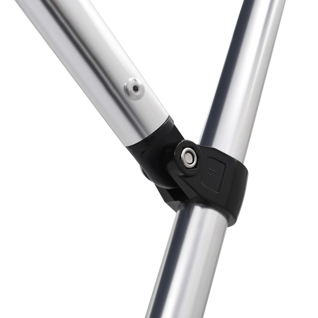 Biminitop 4 bogen 243x210x137 cm grijs is nu te koop bij PeponiXL, paradijselijk wonen!