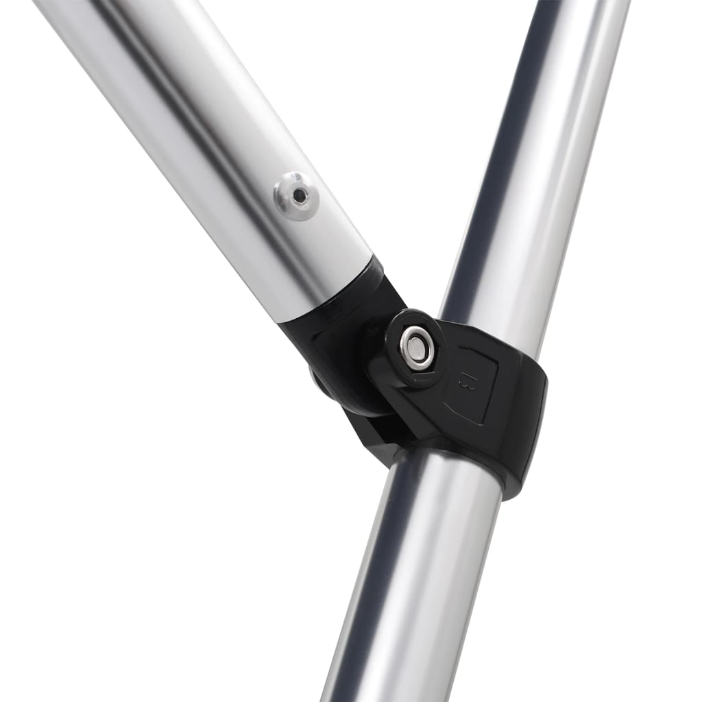 Biminitop 4 bogen 243x244x137 cm grijs is nu te koop bij PeponiXL, paradijselijk wonen!