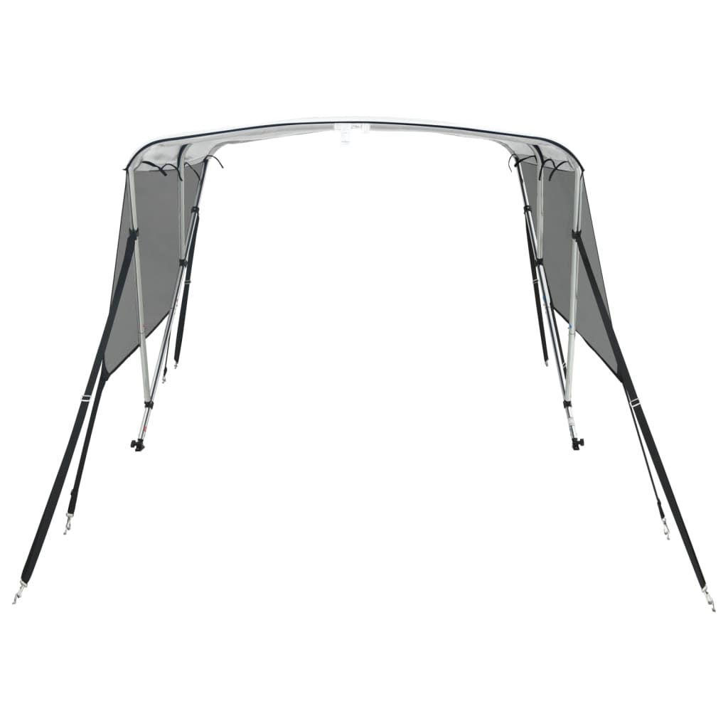 Biminitop 3 bogen met mesh zijwanden 183x(170-182)x137 cm is nu te koop bij PeponiXL, paradijselijk wonen!