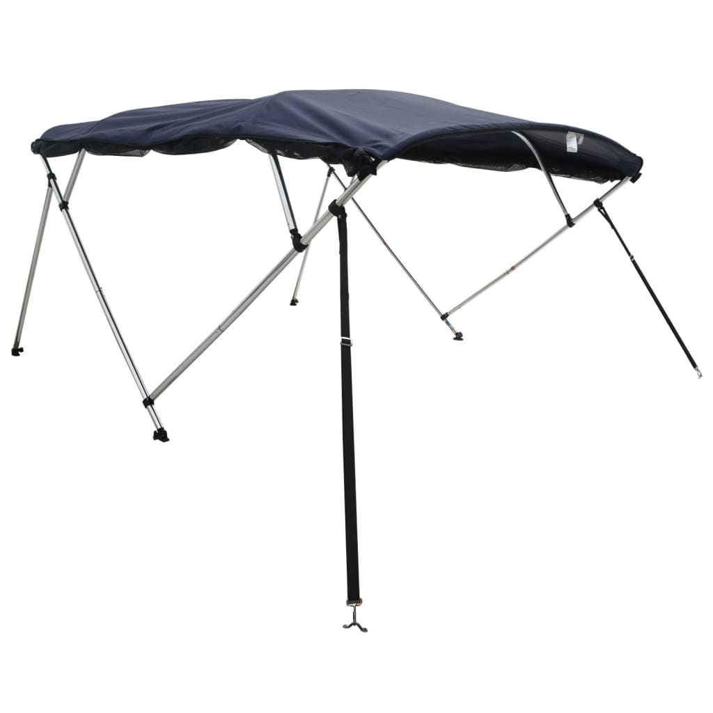 Biminitop 4 bogen met mesh zijwanden 243x(230-244)x137 cm is nu te koop bij PeponiXL, paradijselijk wonen!