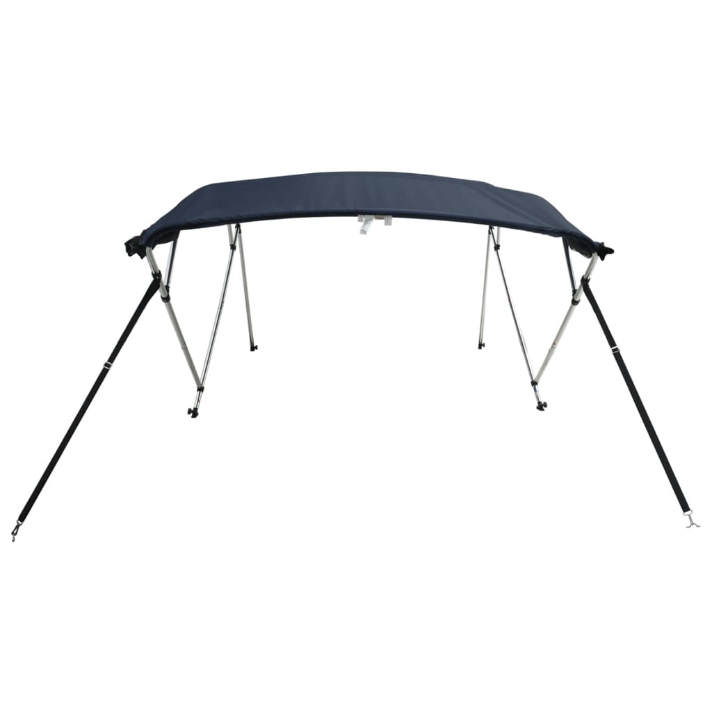 Biminitop 4 bogen met mesh zijwanden 243x(230-244)x137 cm is nu te koop bij PeponiXL, paradijselijk wonen!