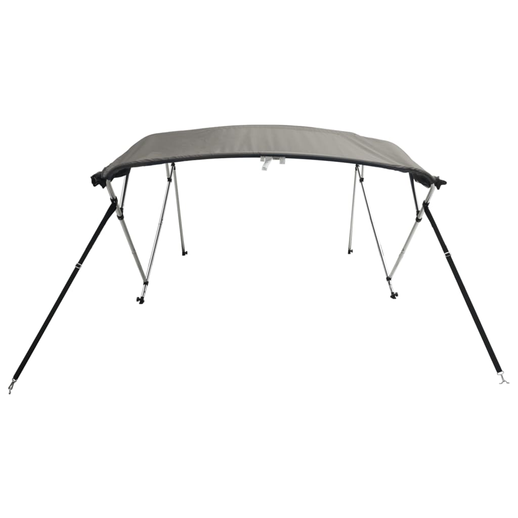 Biminitop 4 bogen met mesh zijwanden 243x(185-198)x137 cm is nu te koop bij PeponiXL, paradijselijk wonen!