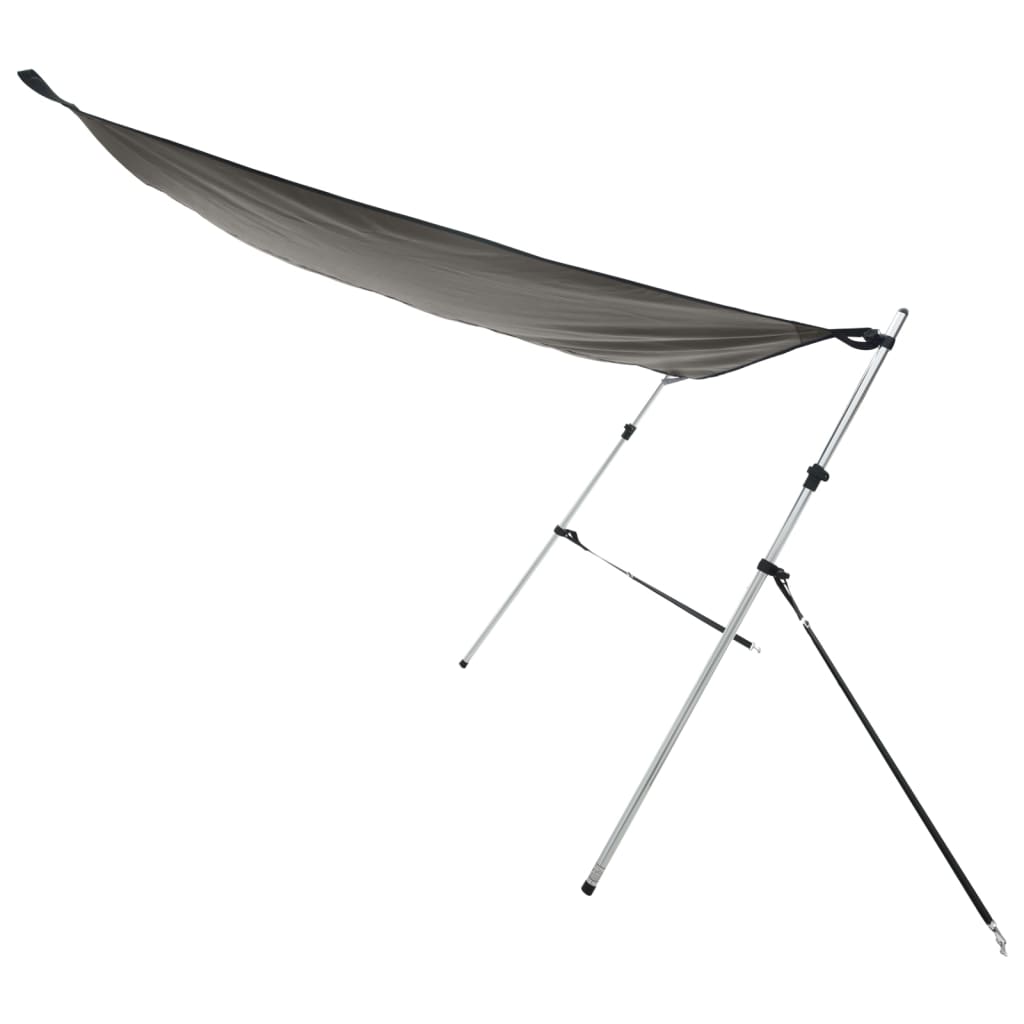 Schaduwdoek T-top 170x170x(115-183) cm antracietgrijs is nu te koop bij PeponiXL, paradijselijk wonen!