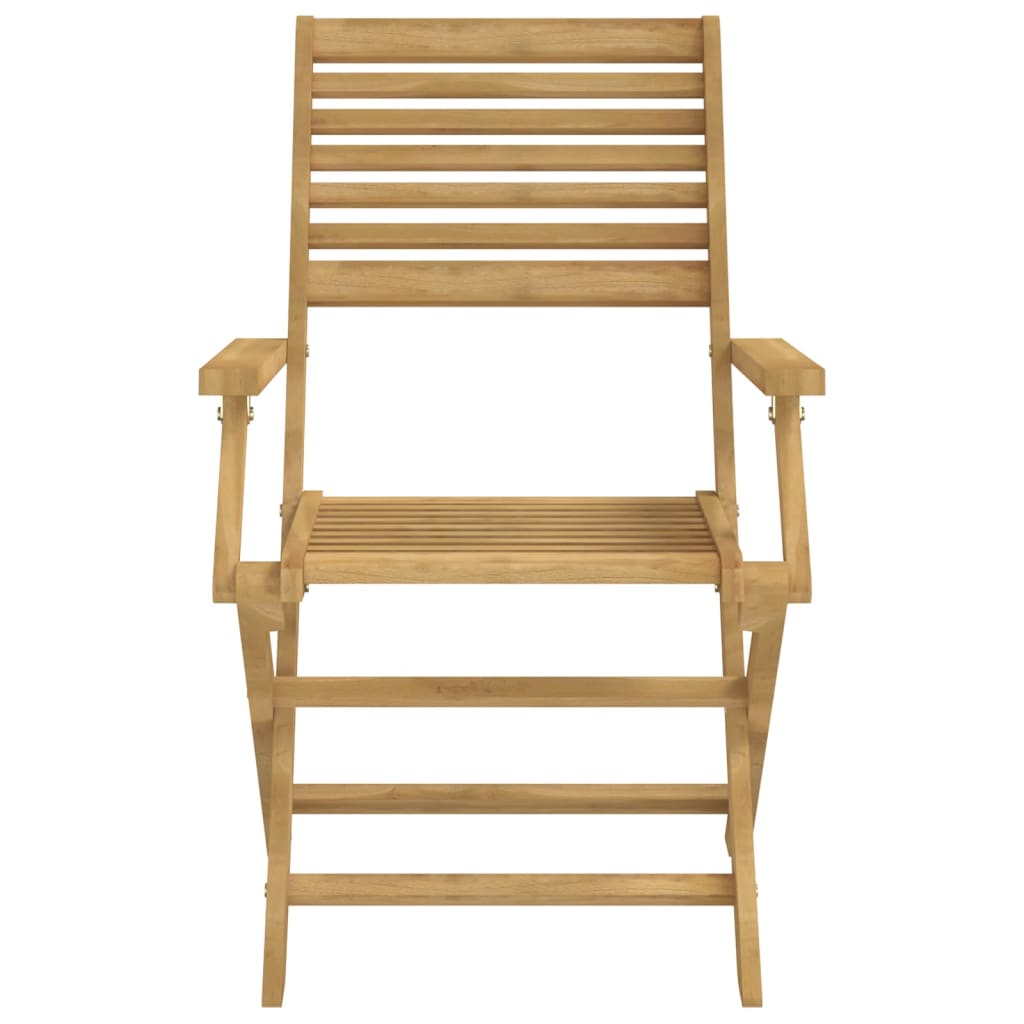 Tuinstoelen 8 st inklapbaar 54,5x61,5x86,5 cm acaciahout is nu te koop bij PeponiXL, paradijselijk wonen!