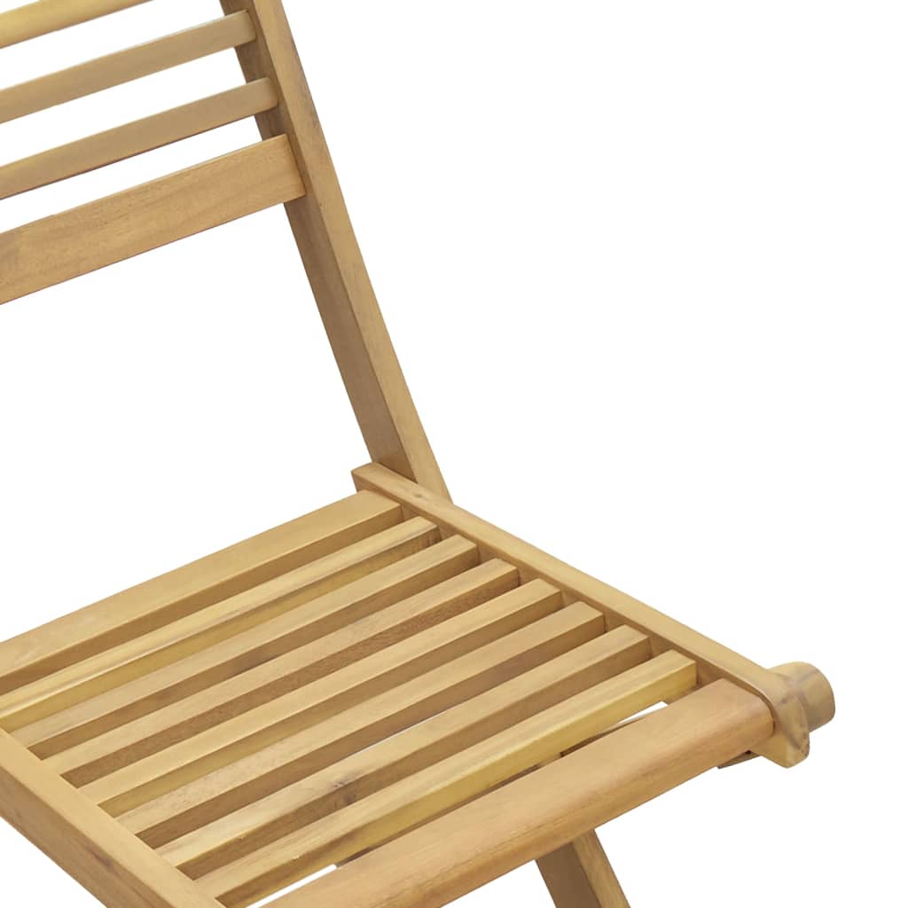 Tuinstoelen 8 st inklapbaar 48,5x61,5x87 cm massief acaciahout is nu te koop bij PeponiXL, paradijselijk wonen!