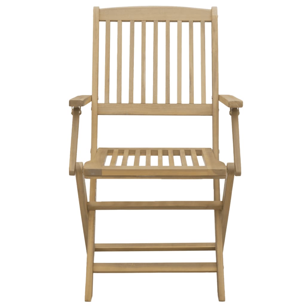 Tuinstoelen 8 st inklapbaar 54,5x58x90 cm massief acaciahout is nu te koop bij PeponiXL, paradijselijk wonen!
