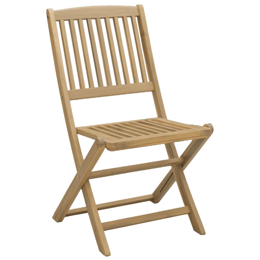 Tuinstoelen 6 st inklapbaar 48,5x57x90 cm massief acaciahout is nu te koop bij PeponiXL, paradijselijk wonen!