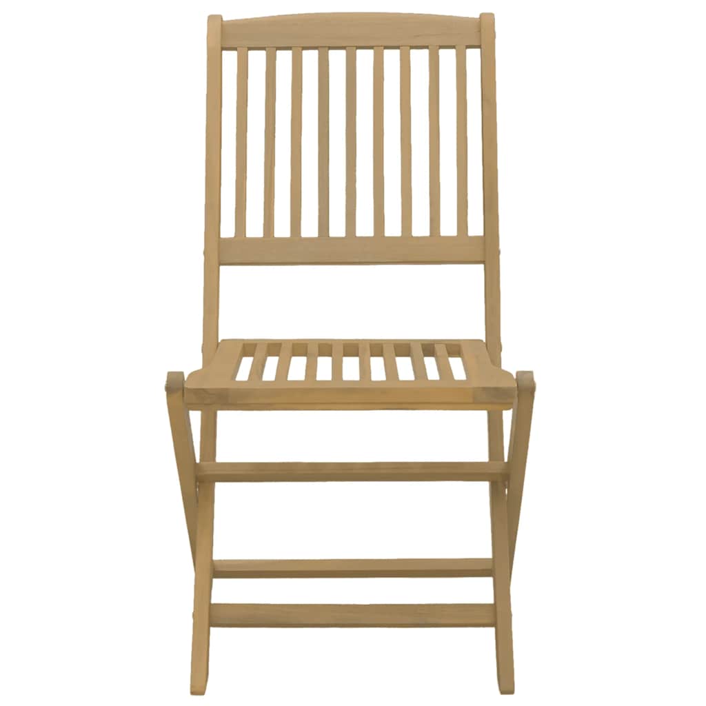 Tuinstoelen 6 st inklapbaar 44x50x88 cm massief acaciahout is nu te koop bij PeponiXL, paradijselijk wonen!