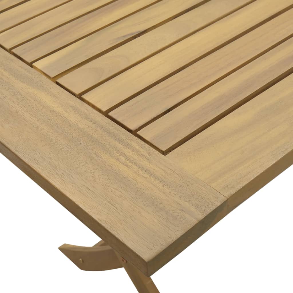 7-delige Tuinset massief acaciahout is nu te koop bij PeponiXL, paradijselijk wonen!