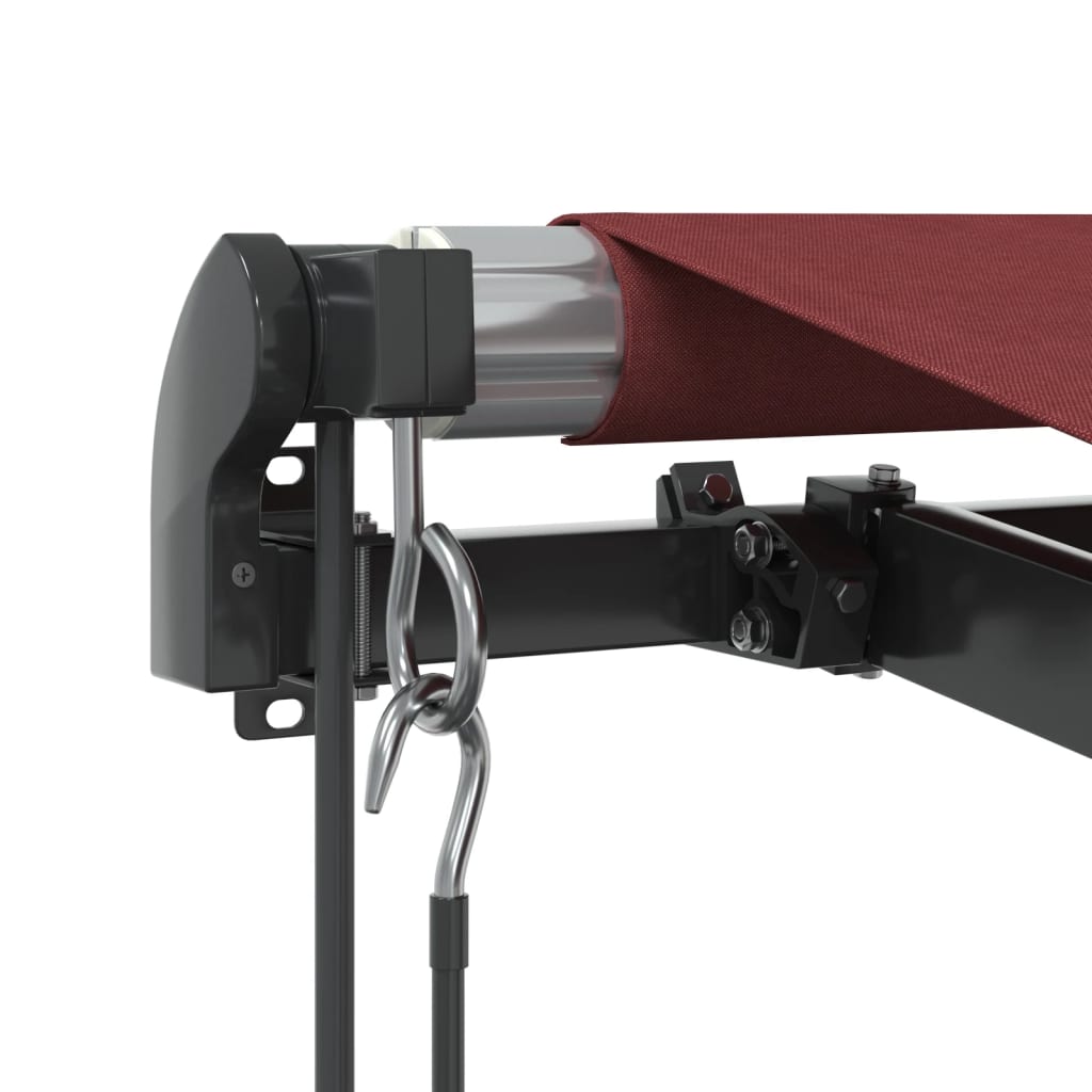 Luifel automatisch uittrekbaar 500x350 cm bordeauxrood is nu te koop bij PeponiXL, paradijselijk wonen!