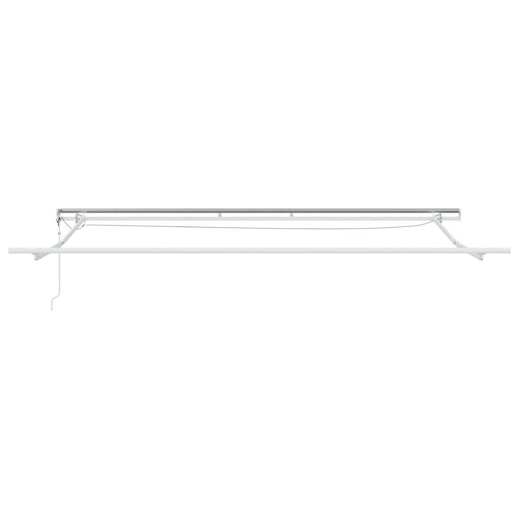 Luifel automatisch uittrekbaar met LED 500x300 cm bruin is nu te koop bij PeponiXL, paradijselijk wonen!