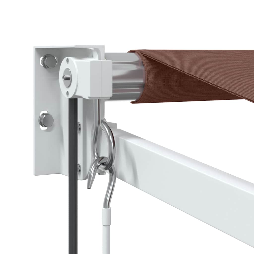 Luifel automatisch uittrekbaar 350x250 cm bruin is nu te koop bij PeponiXL, paradijselijk wonen!