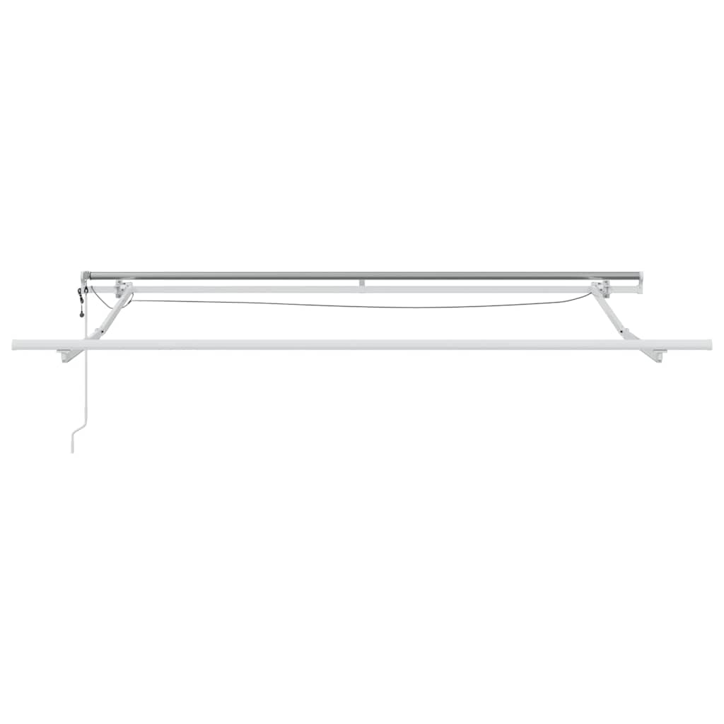 Luifel automatisch uittrekbaar LED 300x250 cm antraciet en wit is nu te koop bij PeponiXL, paradijselijk wonen!