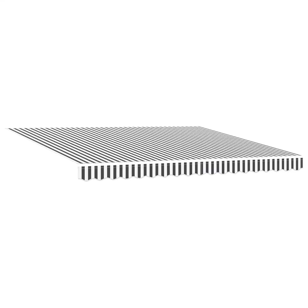 Luifel automatisch uittrekbaar LED 400x300 cm antraciet en wit is nu te koop bij PeponiXL, paradijselijk wonen!