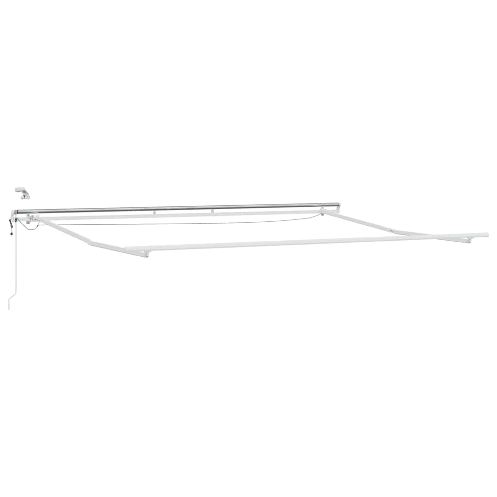 Luifel automatisch uittrekbaar LED 400x300 cm antraciet en wit is nu te koop bij PeponiXL, paradijselijk wonen!