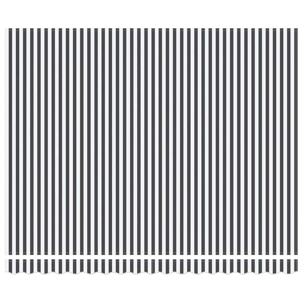 Luifel automatisch uittrekbaar LED 400x300 cm antraciet en wit is nu te koop bij PeponiXL, paradijselijk wonen!