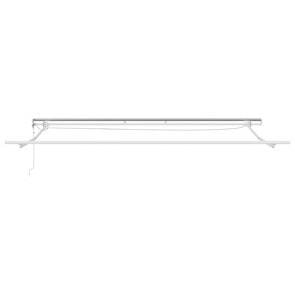 Luifel automatisch uittrekbaar LED 400x300 cm antraciet en wit is nu te koop bij PeponiXL, paradijselijk wonen!