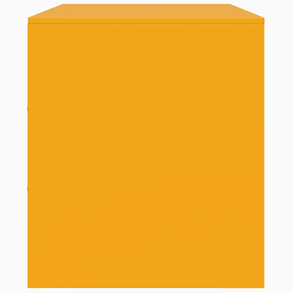 Tv-meubel 67x39x44 cm staal mosterdgeel is nu te koop bij PeponiXL, paradijselijk wonen!