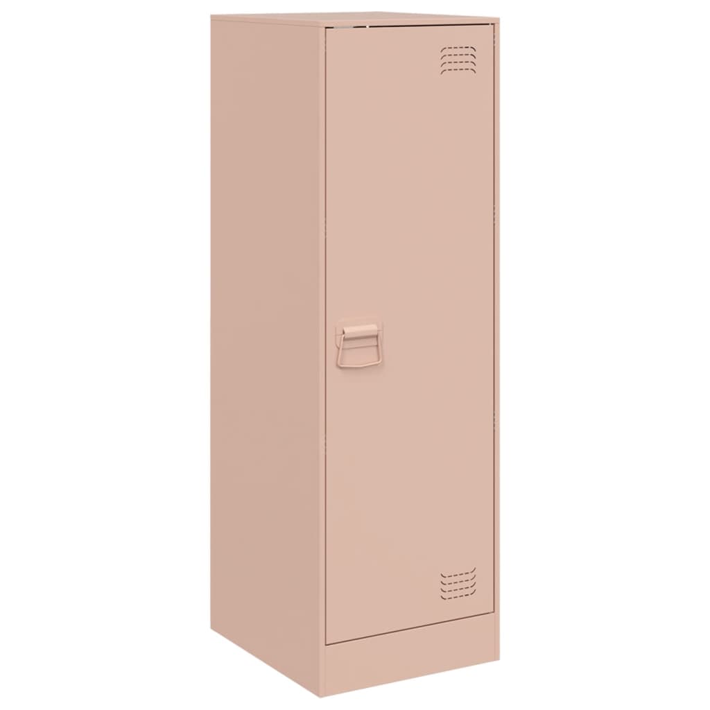Dressoir 34,5x39x107 cm staal roze is nu te koop bij PeponiXL, paradijselijk wonen!