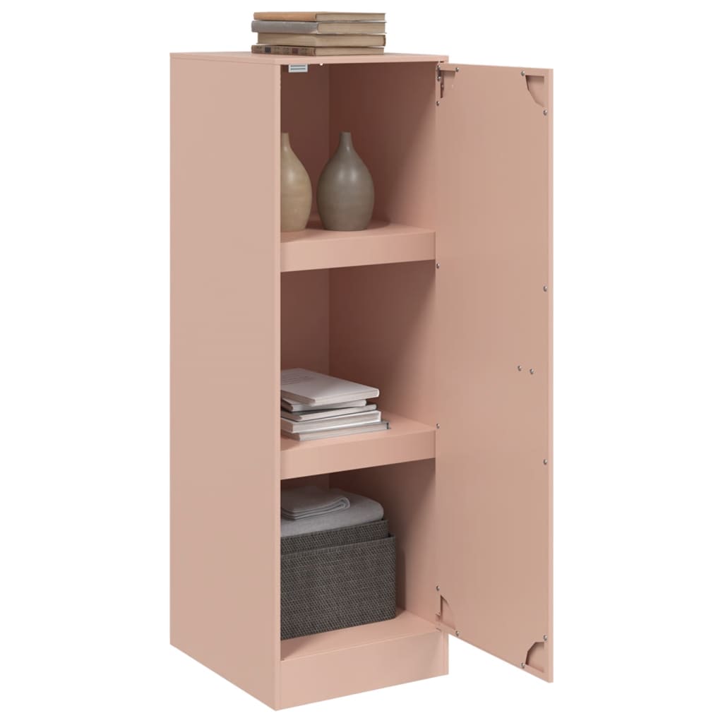 Dressoir 34,5x39x107 cm staal roze is nu te koop bij PeponiXL, paradijselijk wonen!