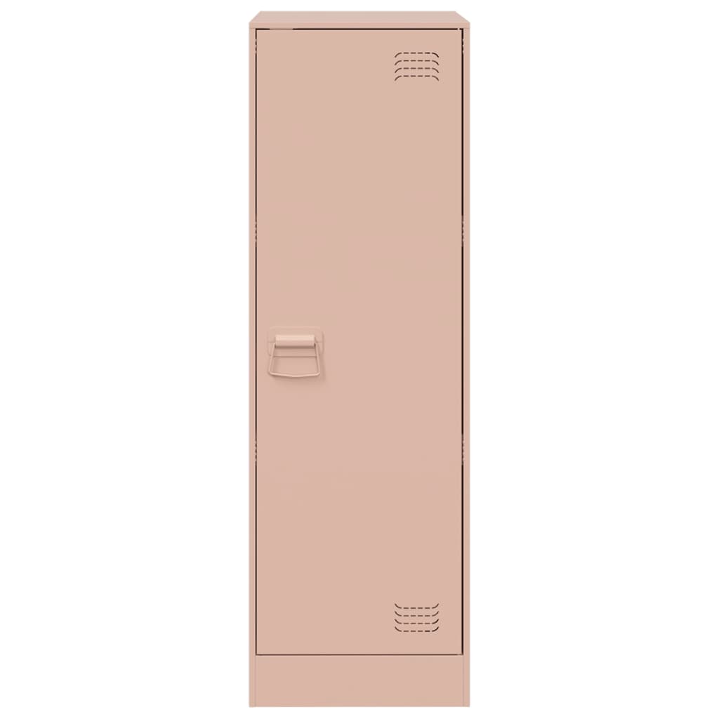 Dressoir 34,5x39x107 cm staal roze is nu te koop bij PeponiXL, paradijselijk wonen!