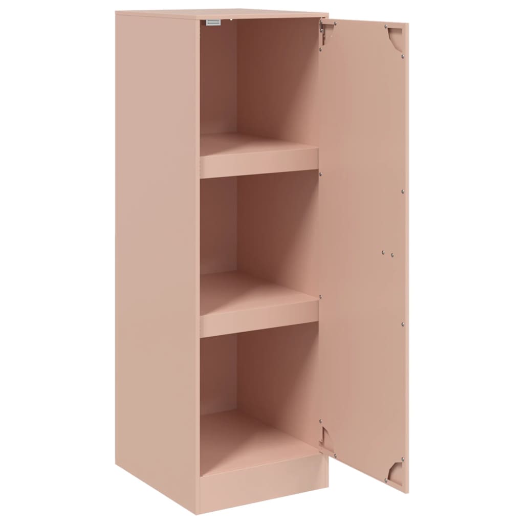 Dressoir 34,5x39x107 cm staal roze is nu te koop bij PeponiXL, paradijselijk wonen!