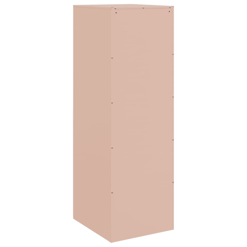 Dressoir 34,5x39x107 cm staal roze is nu te koop bij PeponiXL, paradijselijk wonen!