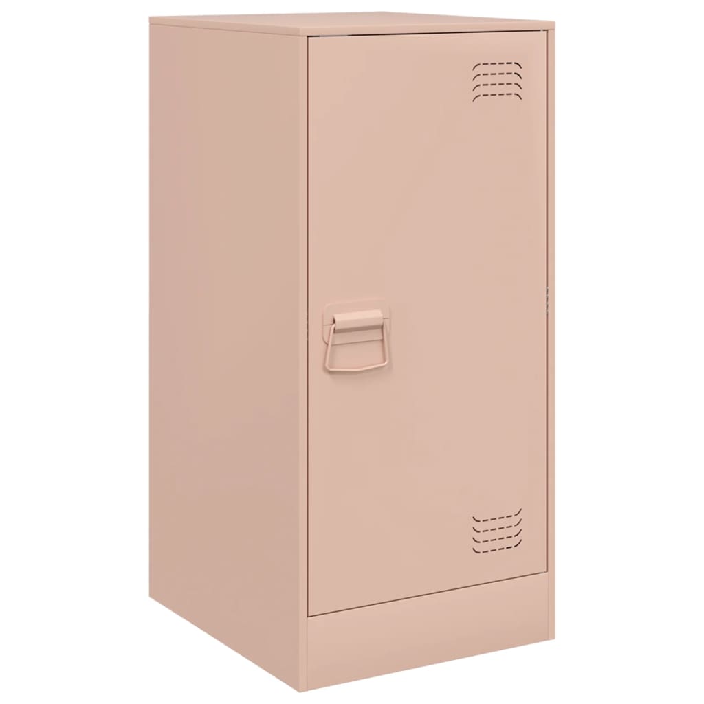 Dressoir 34,5x39x73 cm staal roze is nu te koop bij PeponiXL, paradijselijk wonen!