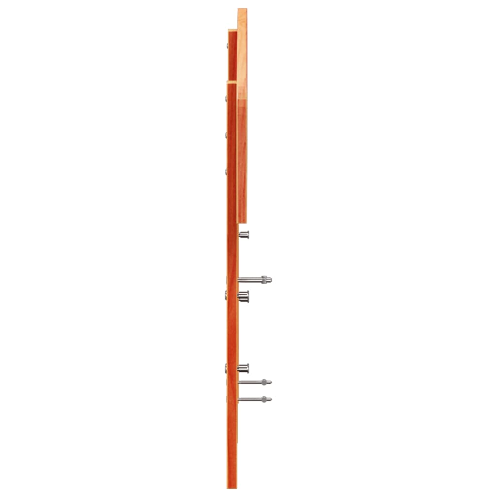 Hoofdbord 140 cm massief grenenhout wasbruin is nu te koop bij PeponiXL, paradijselijk wonen!