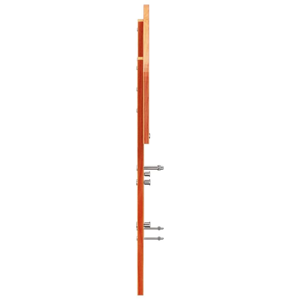 Hoofdbord 135 cm massief grenenhout wasbruin is nu te koop bij PeponiXL, paradijselijk wonen!