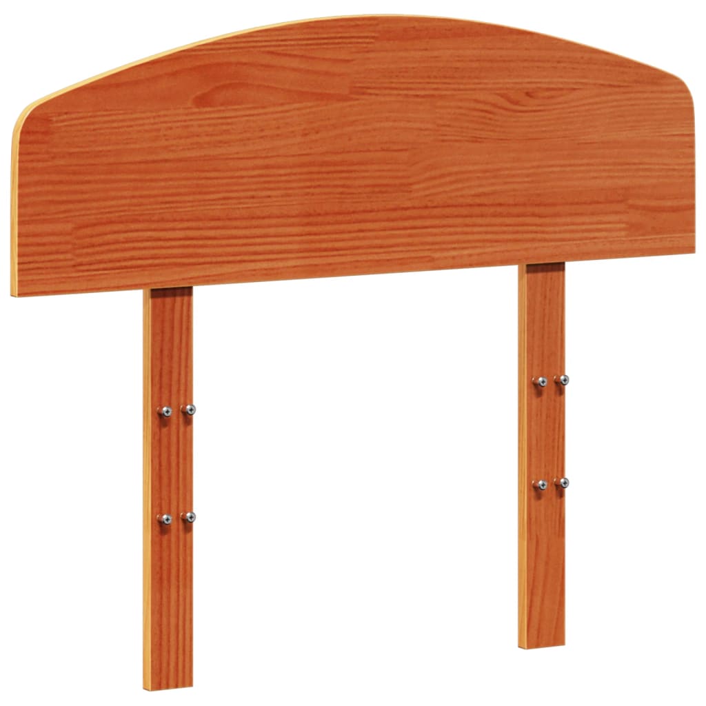 Hoofdbord 100 cm massief grenenhout wasbruin is nu te koop bij PeponiXL, paradijselijk wonen!