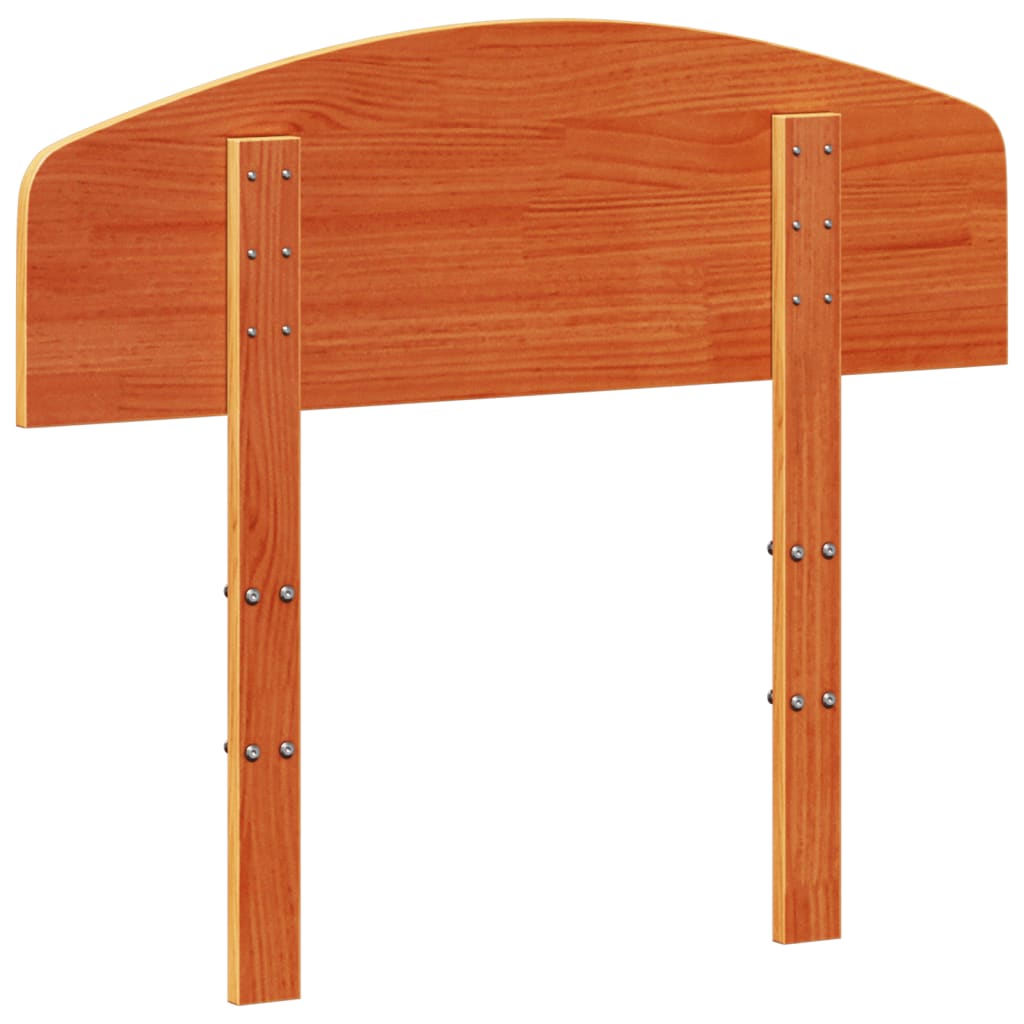 Hoofdbord 100 cm massief grenenhout wasbruin is nu te koop bij PeponiXL, paradijselijk wonen!