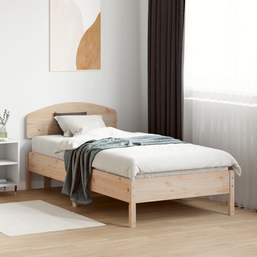 Hoofdbord 90 cm massief grenenhout is nu te koop bij PeponiXL, paradijselijk wonen!