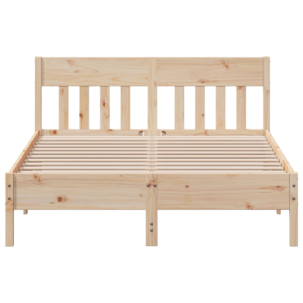 Bedframe zonder matras massief grenenhout 120x200 cm is nu te koop bij PeponiXL, paradijselijk wonen!