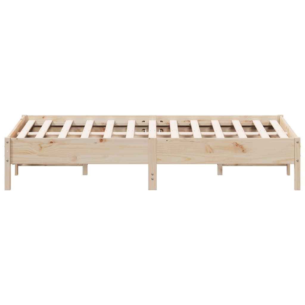 Bedframe zonder matras massief grenenhout 160x200 cm is nu te koop bij PeponiXL, paradijselijk wonen!