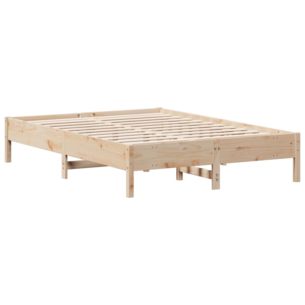 Bedframe zonder matras massief grenenhout 150x200 cm is nu te koop bij PeponiXL, paradijselijk wonen!