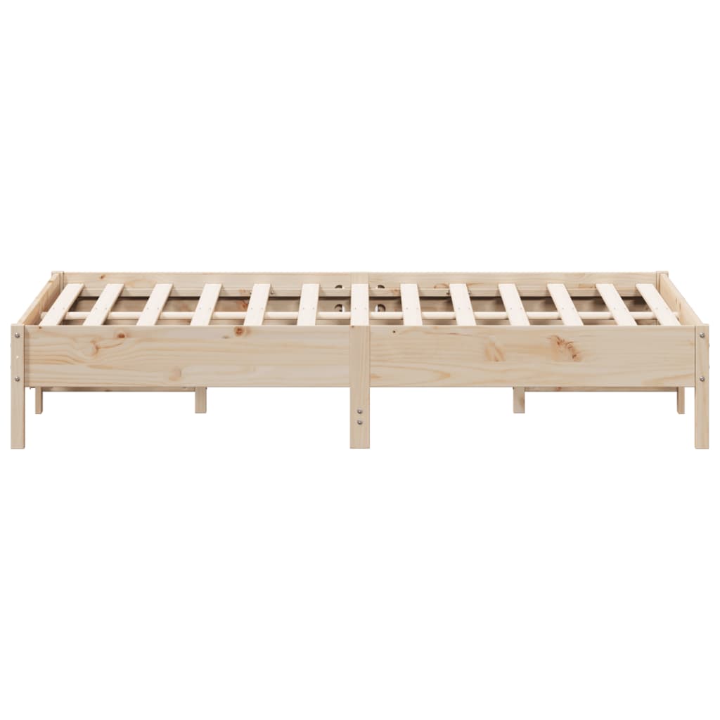 Bedframe zonder matras massief grenenhout 120x200 cm is nu te koop bij PeponiXL, paradijselijk wonen!