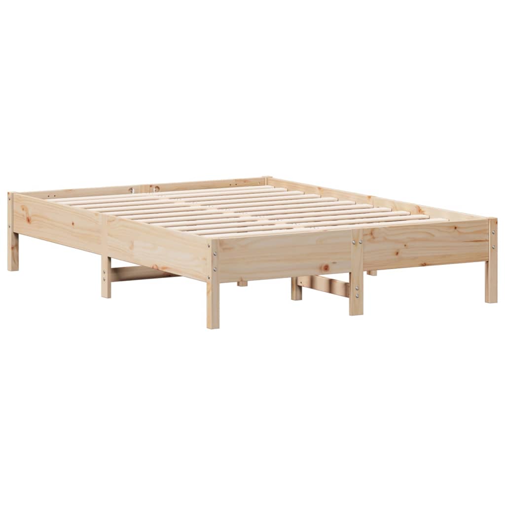 Bedframe zonder matras massief grenenhout 120x190 cm is nu te koop bij PeponiXL, paradijselijk wonen!