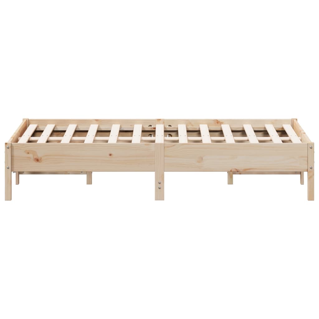 Bedframe zonder matras massief grenenhout 120x190 cm is nu te koop bij PeponiXL, paradijselijk wonen!