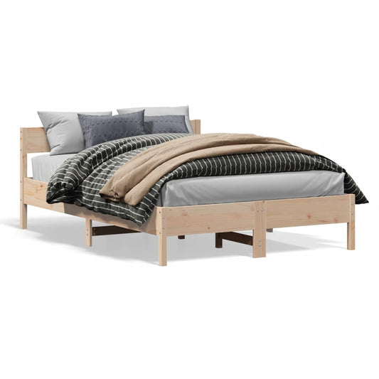 Bedframe zonder matras massief grenenhout 120x190 cm is nu te koop bij PeponiXL, paradijselijk wonen!