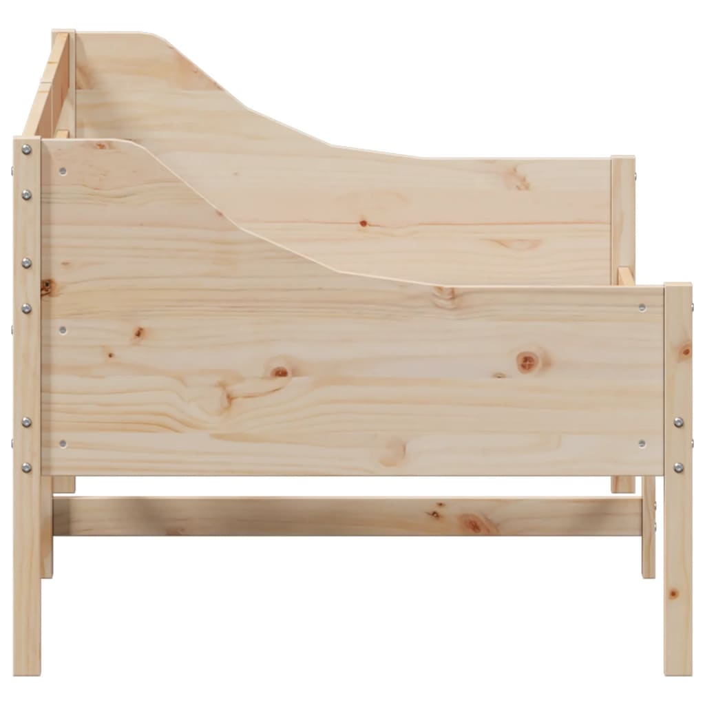 Slaapbank zonder matras 80x200 cm massief grenenhout is nu te koop bij PeponiXL, paradijselijk wonen!
