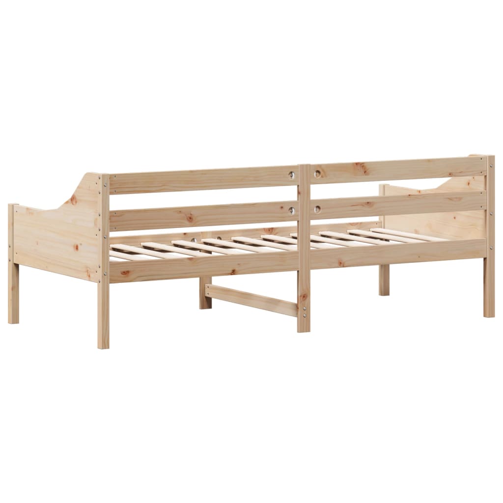 Slaapbank zonder matras 80x200 cm massief grenenhout is nu te koop bij PeponiXL, paradijselijk wonen!